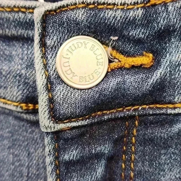 Judy Blue Distressed‎ Cropped Jeans Womens Size 3/26 - Picture 8 of 16